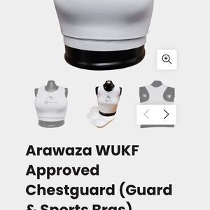 Arawaza WUKF Approved Chestguard (Guard & Sports Bras)
